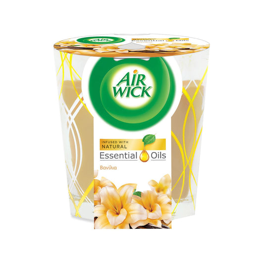 Airwick Κερί Αρωματικό Βανίλια & Ορχιδέα (5201347158316)