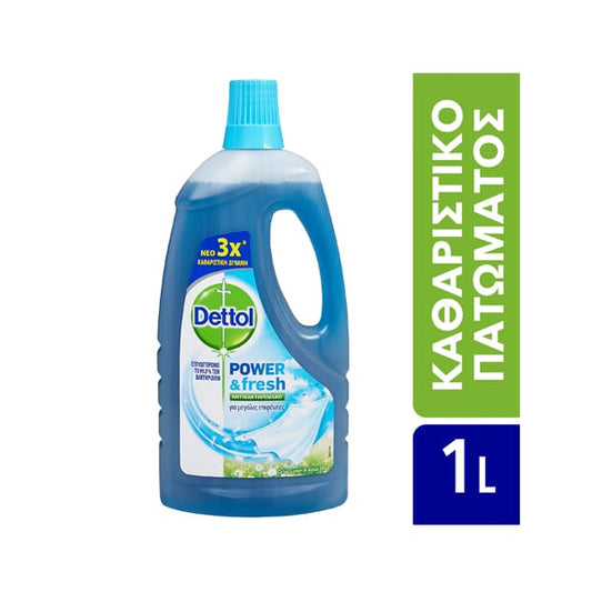 Dettol Καθαριστικό Υγρό Φρεσκάδα Θάλασσας 1lt 6τ(5201347158606)