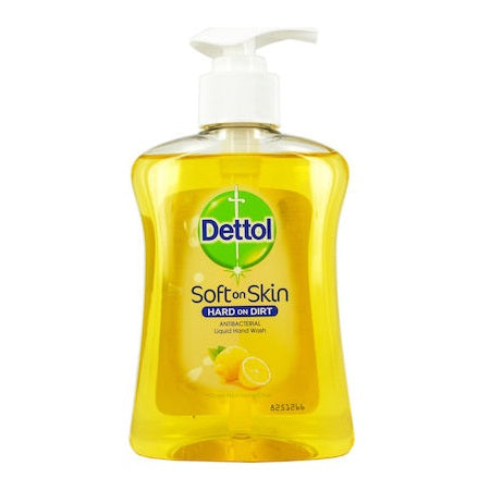 Dettol Υγρό Κρεμοσάπουνο Χεριών Με Εκχύλίσμα Κίτρου 250ml (5201347170509)