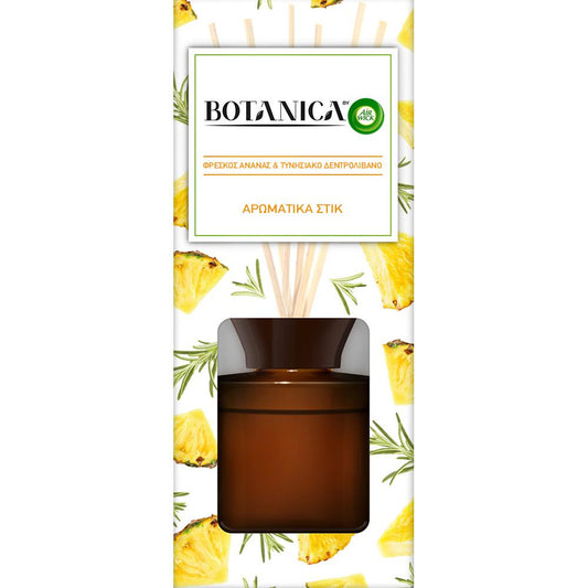 Airwick Botanica Αρωματικά Sticks Ανανάς & Δενδρολίβανο 80ml (5201347175108)
