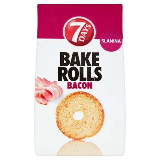 7days Crackers Bake Rolls με Bacon 80gr 12τ (5201360112265)
