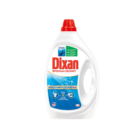 Dixan Gel Liquid Laundry Detergent 48 Measures 4t (5201395160637)