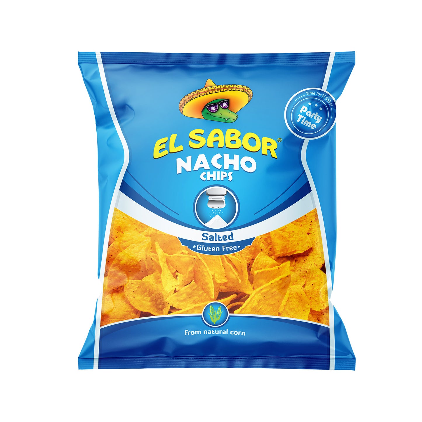 El Sabor Nacho Chips Σνακ Καλαμποκιού Salted 225gr (5202175001515)