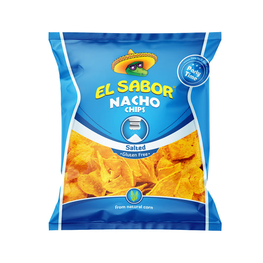 El Sabor Nacho Chips Σνακ Καλαμποκιού Salted 225gr (5202175001515)
