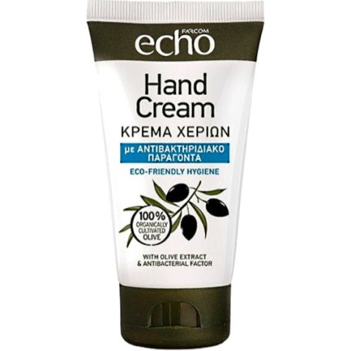 Farcom Echo Κρέμα Χεριών Aντιβακτηριδιακή με Ελιά & Βιταμίνη Ε 75ml (5202663197454)