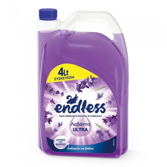 Endless Ultra Professional Floor Cleaner Lavender 4lt 4t (5202995102904)