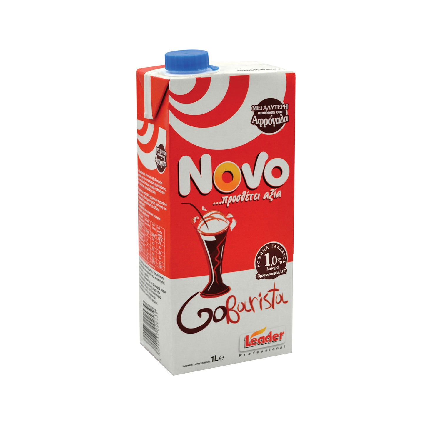 Novo Leader Γάλα Barista 1,5% Λιπαρά 1L (5204633002539)