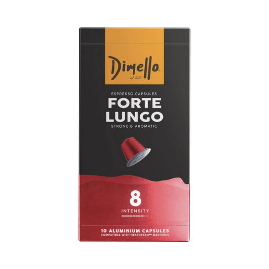 Dimello Espresso Forte Lungo 10 Κάψουλεςx5.6gr 10τ (5205800003625)