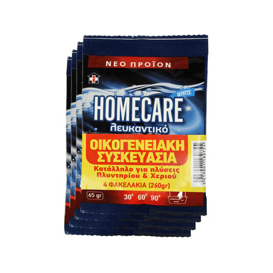 Homecare Λευκαντικό Οικογενειακή Συσκευασία 4x65gr (5213001180755)