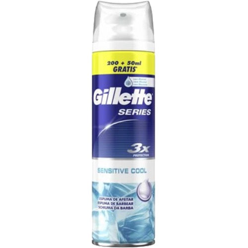 Gillette Gel Ξυρίσματος Sensitive Cool 250ml 6τ (7702018617036)