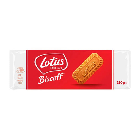 Lotus Biscoff Μπισκότα 250gr 10τ (5410126716016)