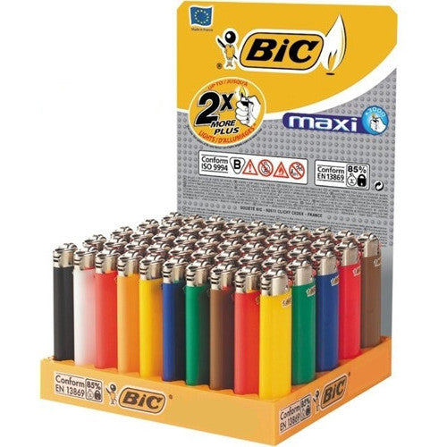 Αναπτήρας BIC J26 Maxi Ασφαλείας 50τ (3086125002843)