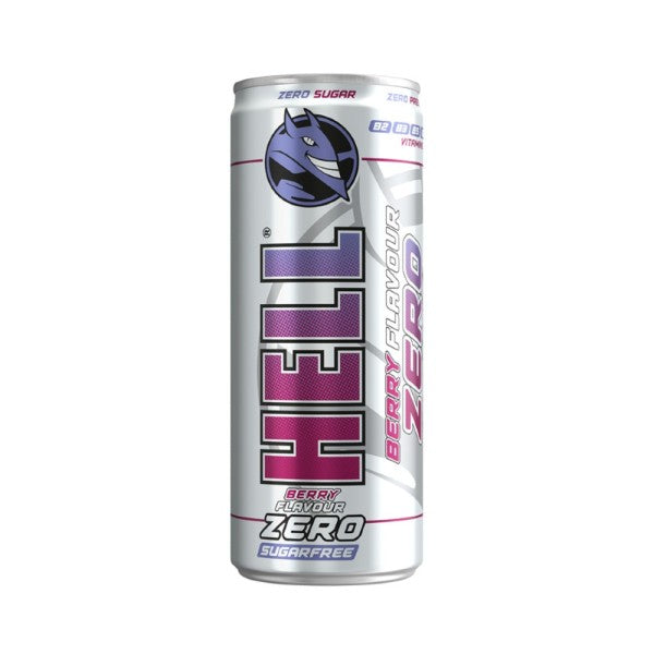 HELL ENERGY DRINK ZERO BERRY 250ML (Σ24) (5999571055937)