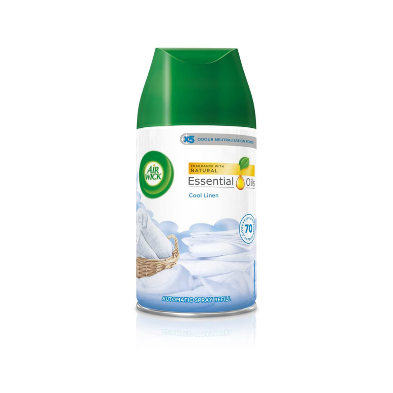 Airwick Aνταλλακτικο Freshmatic Cool Linen 250ml 6τ (5701092106292)