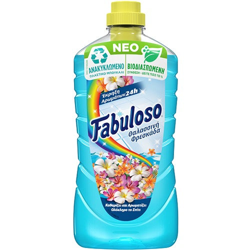 Fabuloso Floor Cleaner Marine Freshness 1l 12t (8718951338012)