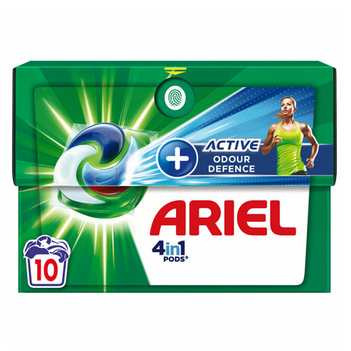 ARIEL ΥΓΡΕΣ ΚΑΨΟΥΛΕΣ ALLIN1 10 ΜΕΖΟΥΡΕΣ ACTIVE 4τ (8700216121484)