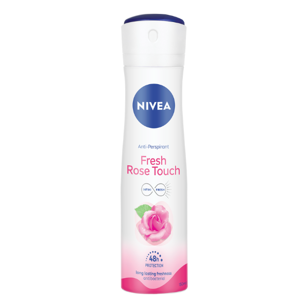 Nivea Woman Fresh Rose Touch 150ml 6τ (5900017078090)