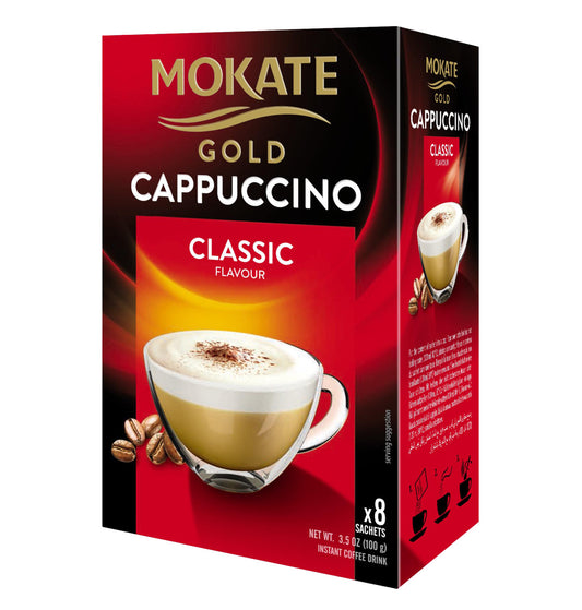 Mokate Gold Cappuccino Classic 12.5grx8 (5900649052666)