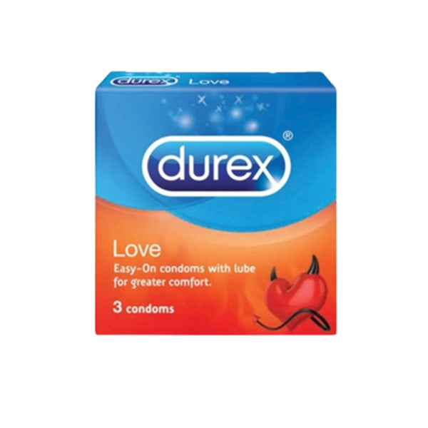 DUREX CONDOM 3PCS LOVE (Σ12) (5208070000011)