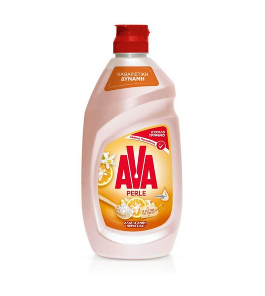 AVA ΥΓΡΟ ΠΙΑΤΩΝ 430ML PERLE ΑΛΑΤΙ & ΑΝΘΗ ΝΕΡΑΝΤΖΙΑΣ 21τ (5201314179924)