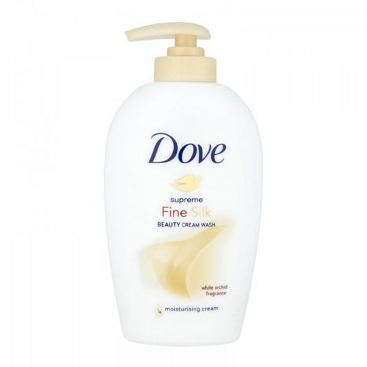 Dove Fine Silk Cream Wash 250ml 12t (8717163605776)