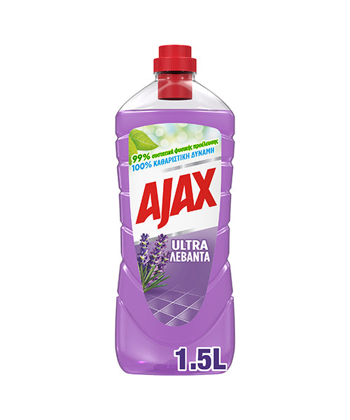 Ajax Ultra Γενικής Χρήσης Lavender 1.5lt 8τ (8718951337930)