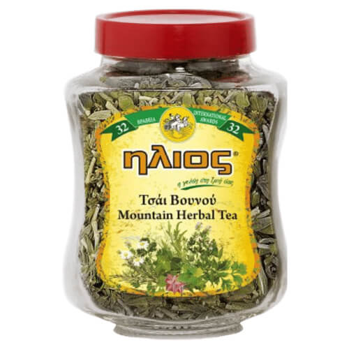 Ήλιος Τσάι του Βουνού Γυάλινο Βάζο 30gr 6τ (5201165090171)