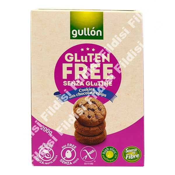 GULLON GLUTEN FREE COOKIES ΣΟΚΟΛ. 200ΓΡ (Σ12) (8410376017342)