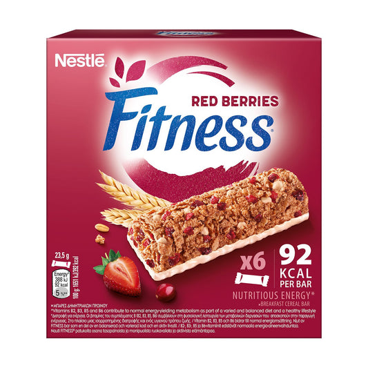 NESTLE FITNESS ΜΠΑΡΑ RED BERRIES 6*23.5ΓΡ (Σ16) (5900020030566)