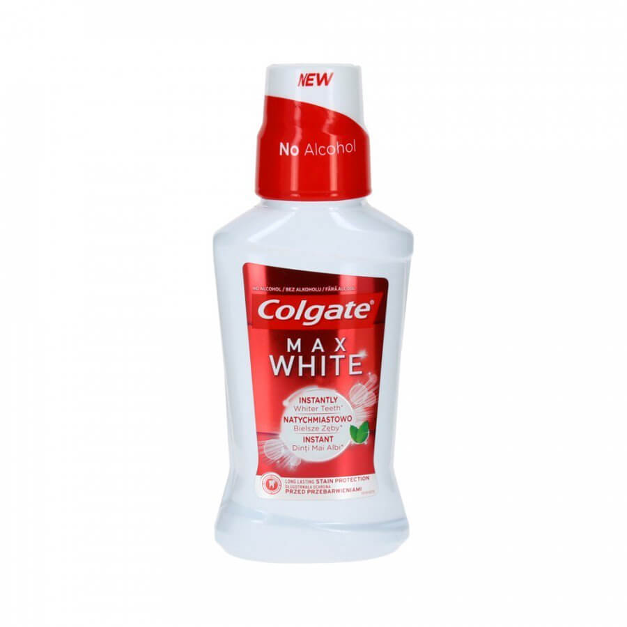 Colgate Max White One Στοματικό Διάλυμα για Λεύκανση 250ml 12τ (8718951192829)