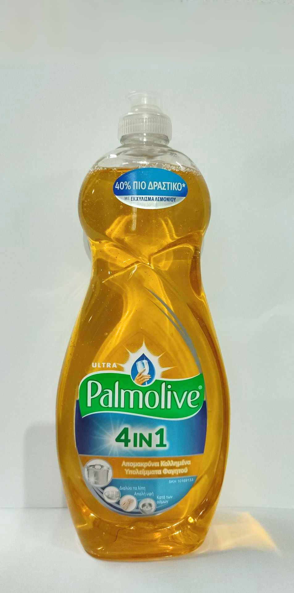 Palmolive Dishwashing Liquid 4IN1 with Lemon Scent 750ml 10t (8718951004993)