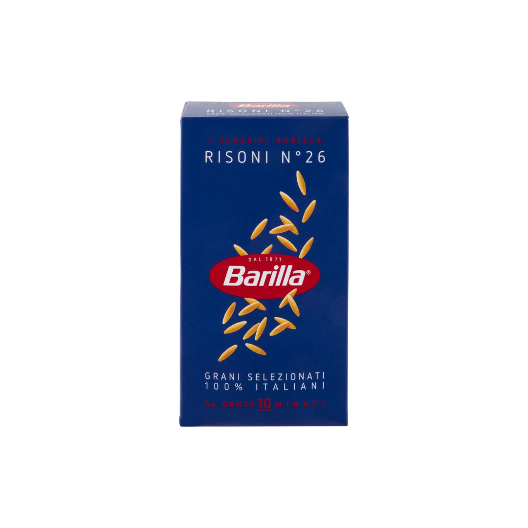 Barilla Pasta Κριθαράκι Risoni No26 500gr 16τ (8076800315264)