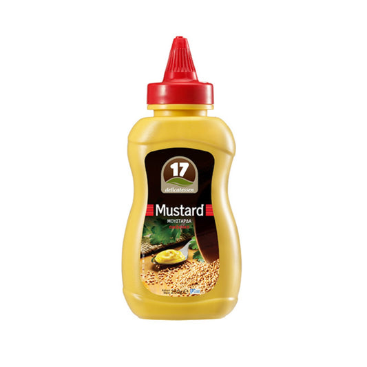 17 Delicatessen Spicy Mustard 250gr 12t (5201050130791)
