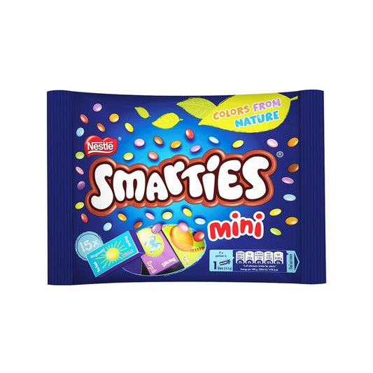 Smarties Mini Nestle Κουφετάκια με Σοκολάτα 216gr (7613032705503)