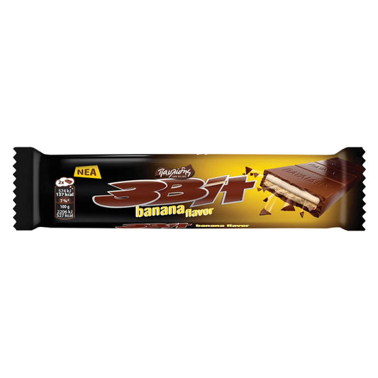 Σοκολάτα Γεμιστή Παυλίδης Με Μπανάνα 3 Bit 65gr 20τ (7622201717216)