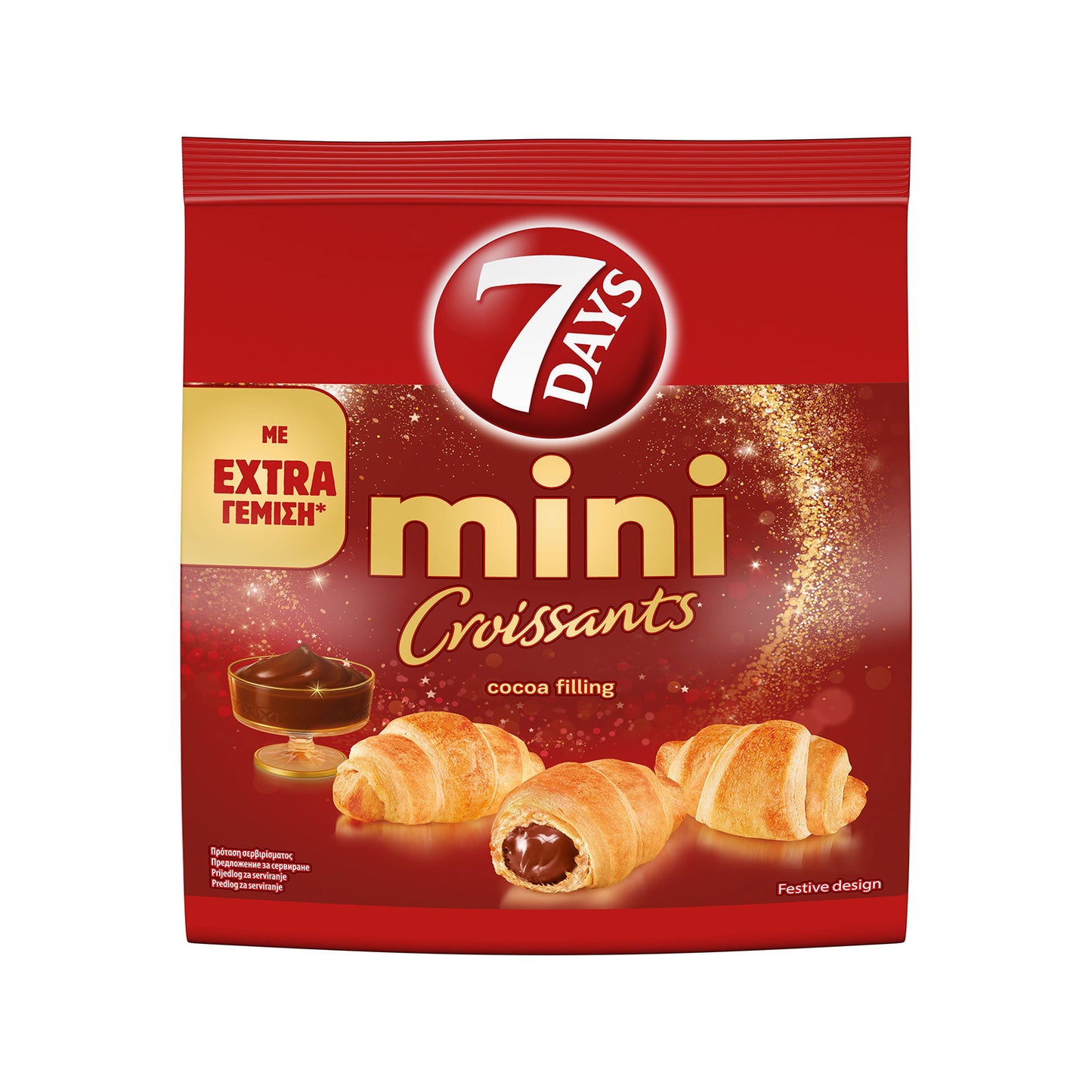 ΚΡΟΥΑΣΑΝ 7DAYS MINI ΚΑΚΑΟ 103ΓΡ 12τ (7622202214394)