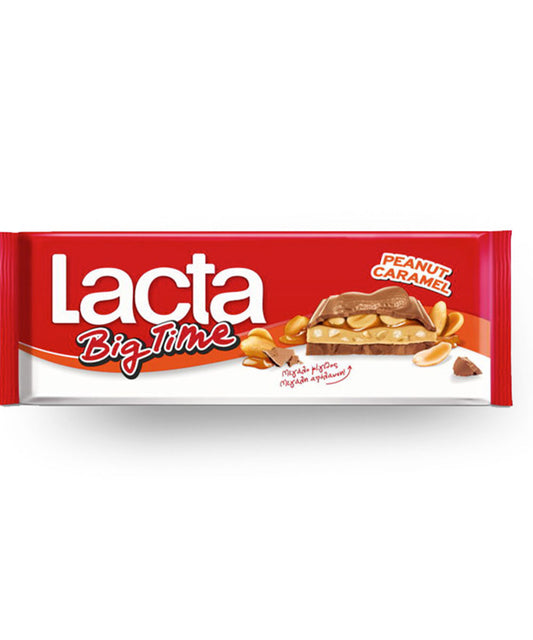 LACTA ΣΟΚ. ΓΑΛΑΚΤΟΣ BIG TIME PEANUT CARAM. 276ΓΡ 12τ (7622210604880)