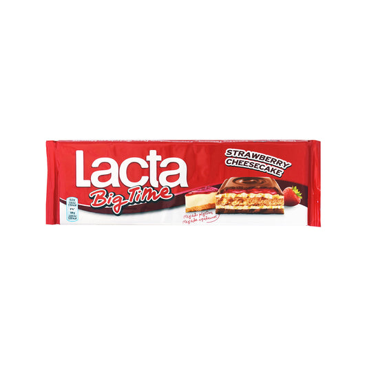LACTA ΣΟΚ. ΓΑΛΑΚΤΟΣ BIG TIME ΦΡΑΟΥΛΑ CHEESECAKE 300ΓΡ 12τ (7622210683021)