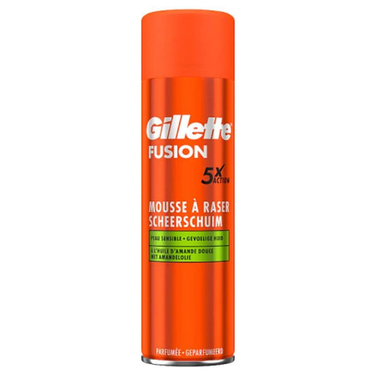 Gillette Fusion Sensitive Shaving Foam 250ml 6t (7702018617111)