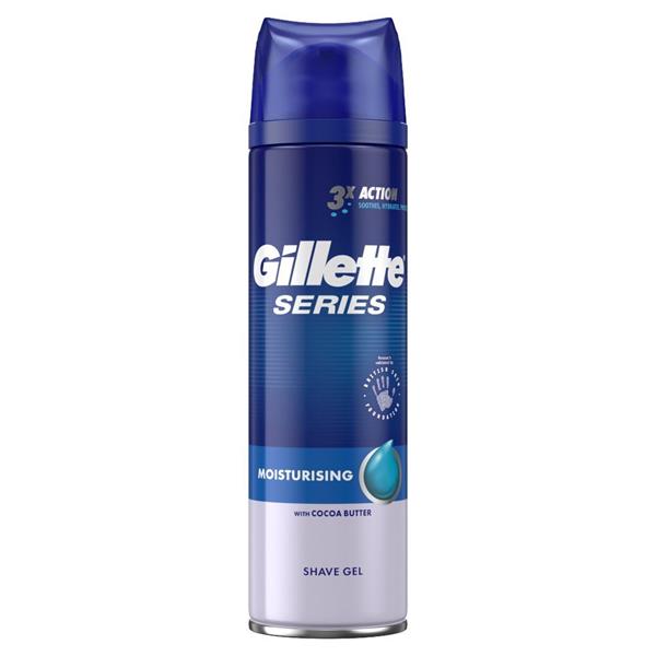 Gillette Gel Ξυρίσματος Serries Moisturizing 200ml 6τ (7702018980833)