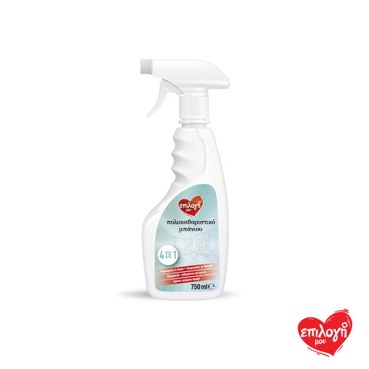 Πολυκαθαριστικό Spray Μπάνιου 4In1 750ml (5207066130145)