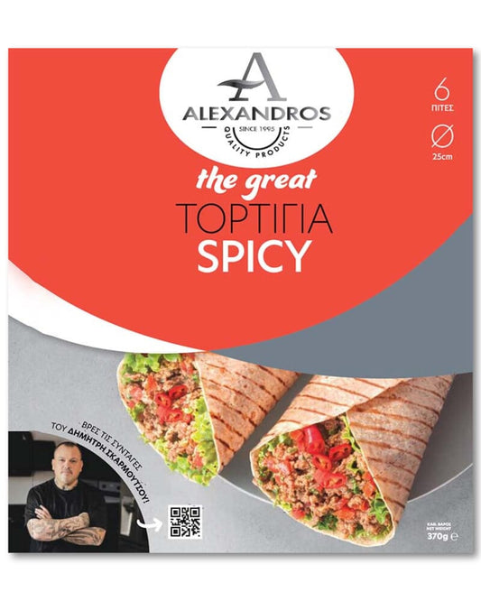 ΑΛΕΞΑΝΔΡΟΣ ΤΟΡΤΙΓΙΑ SPICY 6*25CM (5200250880239)