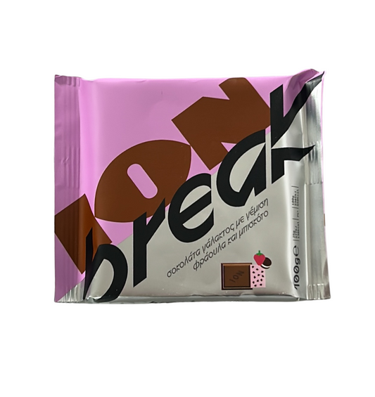 ΣΟΚ. ION BREAK STRAWB. & BISCUIT 100ΓΡ 12τ (5201127019493)