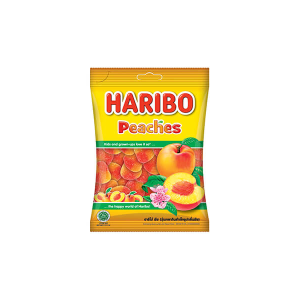 HARIBO ΖΕΛΕΔΑΚΙΑ PEACHES 80ΓΡ (5996379000381)