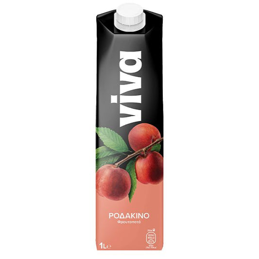 VIVA ΦΡΟΥΤΟΠΟΤΟ ΡΟΔΑΚΙΝΟ 1L (Σ12) (5203342100017)
