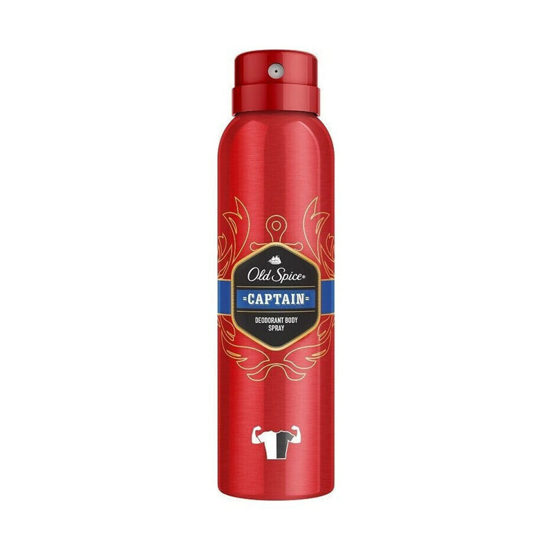 OLD SPICE Captain Αποσμητικό Spray 150ml 6τ (8001090962904)