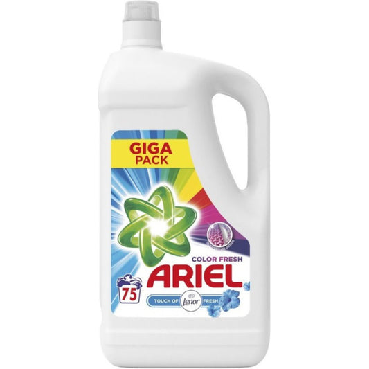 Ariel Υγρό Απορρυπαντικό Ρούχων Color 75 Μεζούρες για Χρωματιστά Ρούχα 3τ (8001841482910)