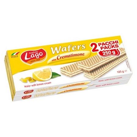 Lago Wafer with Lemon 125grx2 20t (8004800001740)