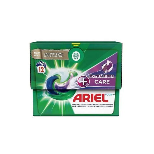 ARIEL ΥΓΡΕΣ ΚΑΨΟΥΛΕΣ ALLIN1 12 ΜΕΖΟΥΡΕΣ FIBER CARE 4τ (8006540820049)