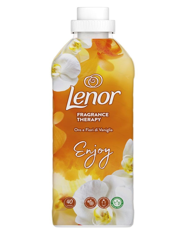 Lenor Μαλακτικό Ρούχων Enjoy 40 Μεζούρες με Άρωμα Vaniglia 6τ (8006540891469)